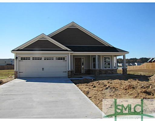 Exterior Front. Landscaping includes up to 4 palle