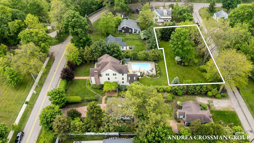 Aerial with parcel lot lines