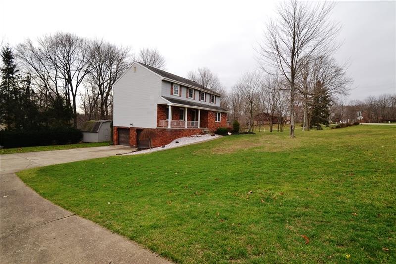 Large level lot on a quiet street