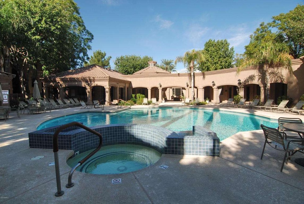 heated community pool & spa