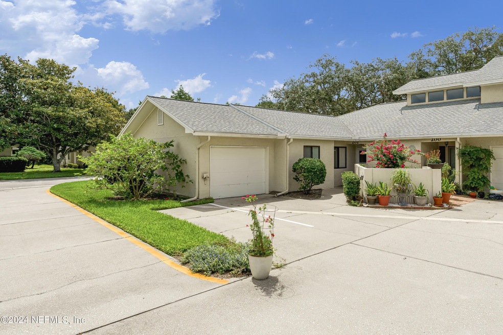 Exterior of Townhome with Garage