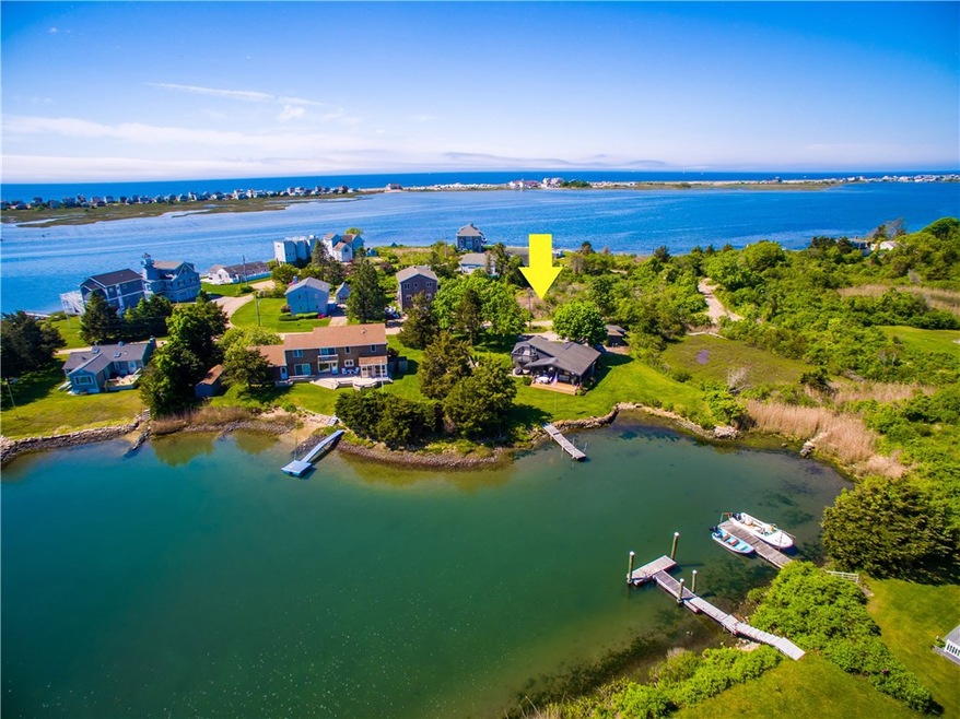Magnificent location on Winnapaug Pond
