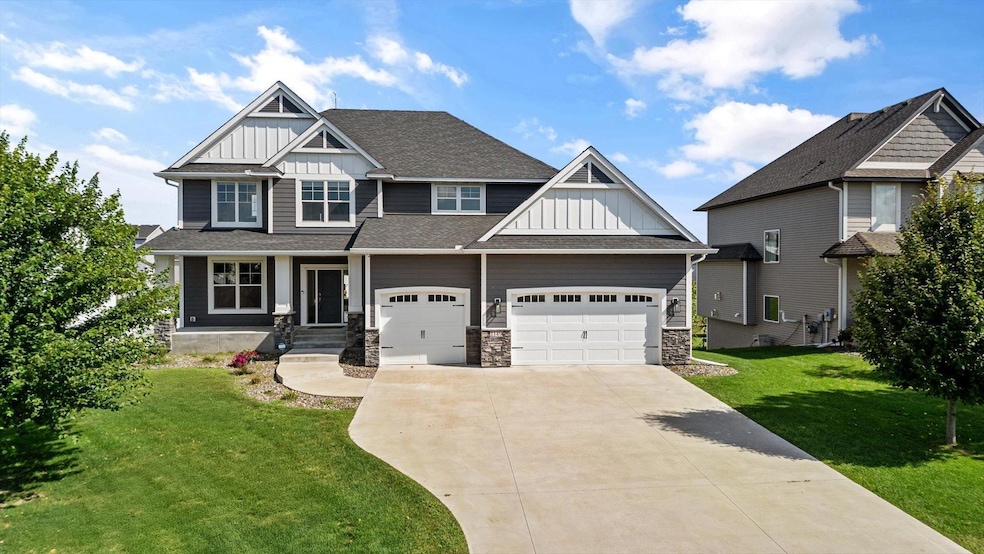 Front of home with Concrete Driveway