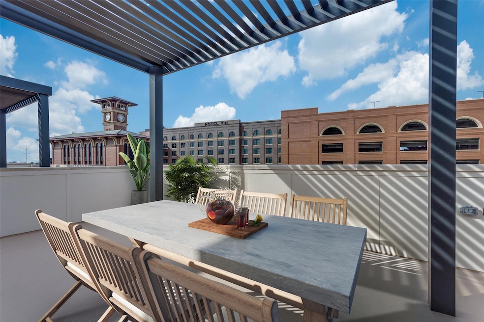 Welcome to Rooftop Entertaining. Virtually staged 