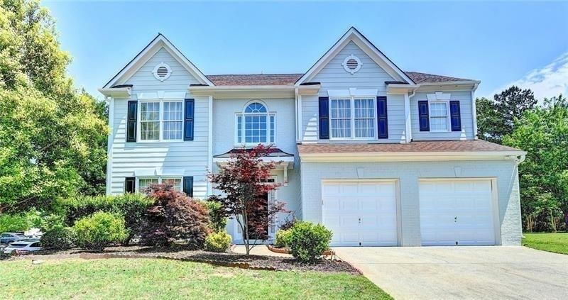 Freshly painted , Brick front home