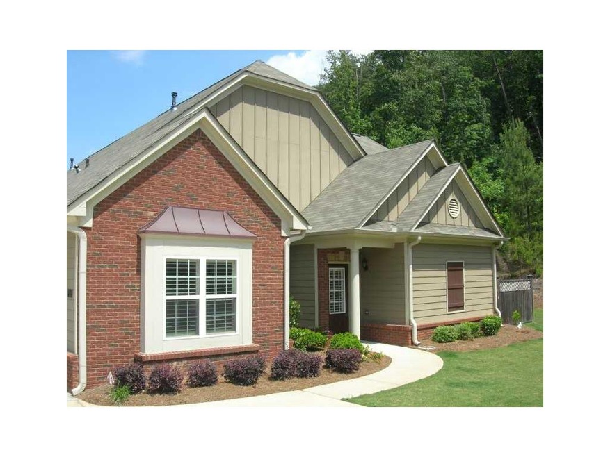 Exterior Front. Brick and hardiplank ranch home lo