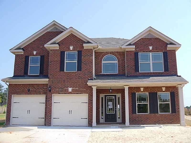 Exterior Front. The lovely Donovan plan.