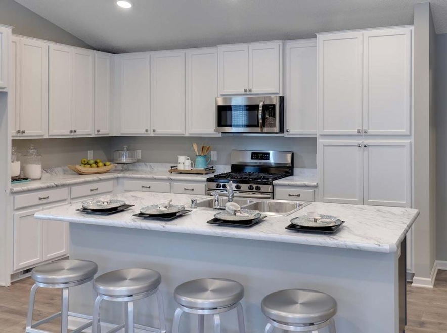Stunning in every direction, the kitchen is also r
