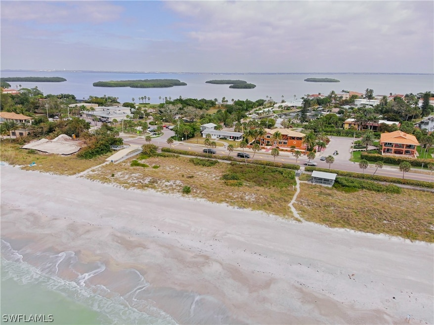Gulf of Mexico Beach with Bay in background