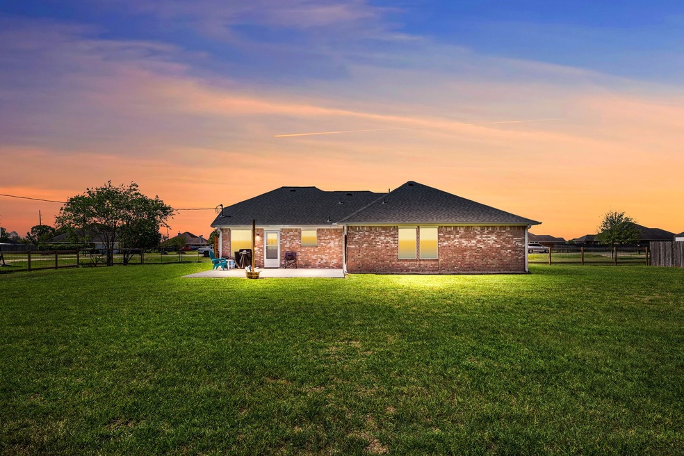 Enjoy the huge lot sizes in this subdivision. It's over 1/2 acre on this one! The HOA ALLOWS you to build a nice shop.