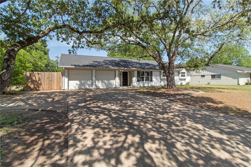 Ranch-style home with an attached garage