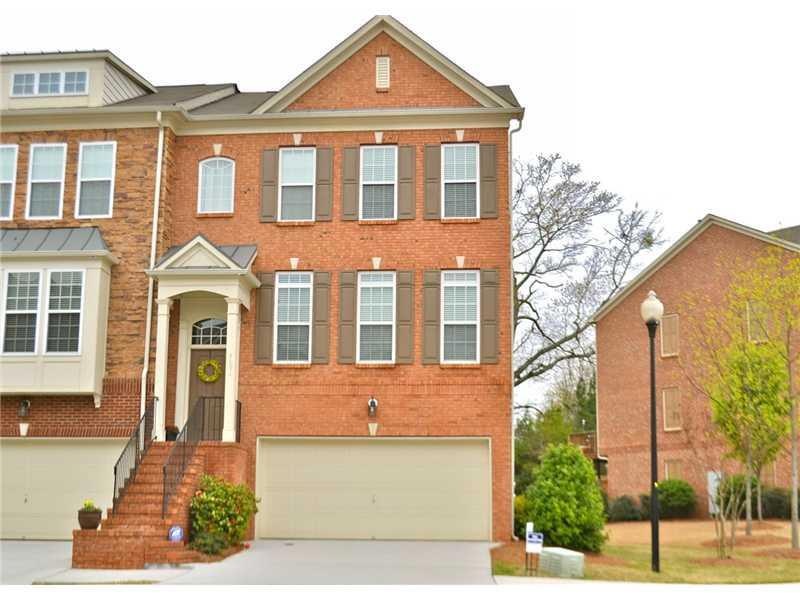 Exterior Front. Lovely 3 story townhome in sought-