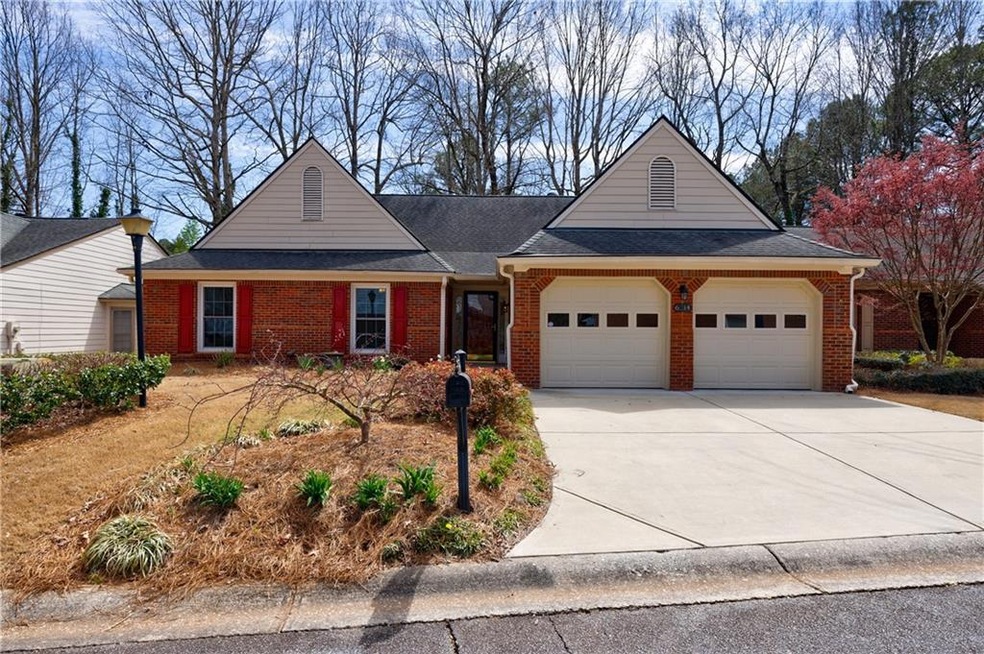 Ranch-style house with a garage