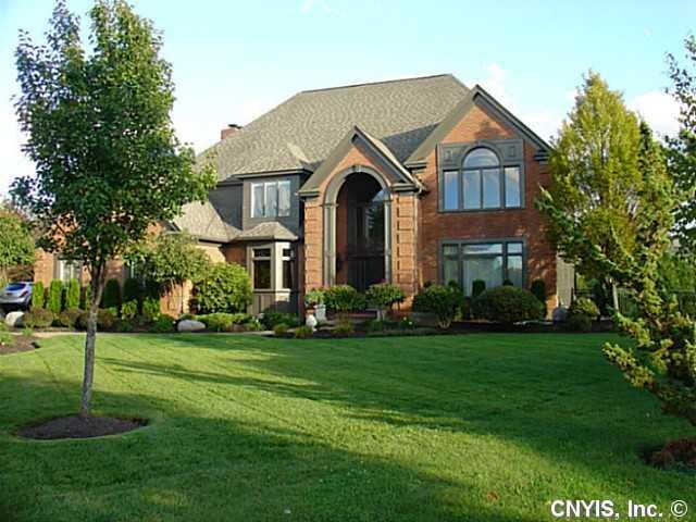 Exterior Front. Gracious exterior with freshly pai