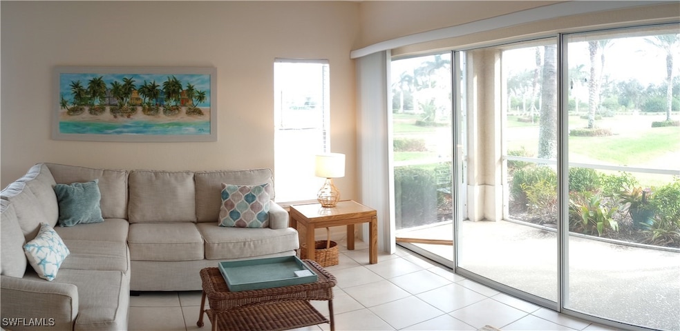 spacious living room