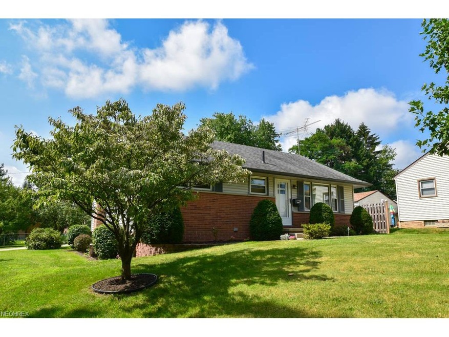 Well maintained 3 bedroom, 1 full bath ranch on a 