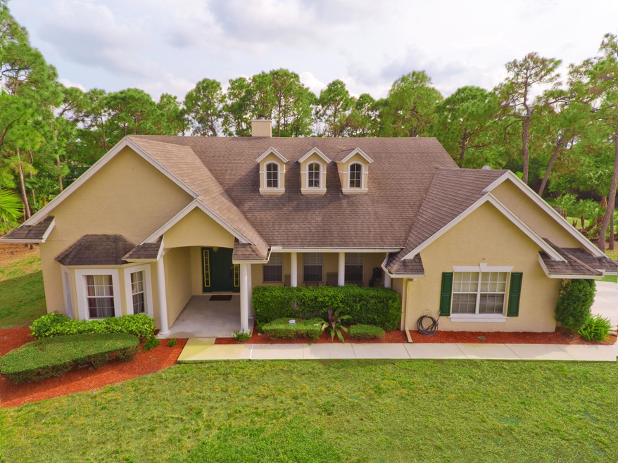 Front of house with a good size porch.