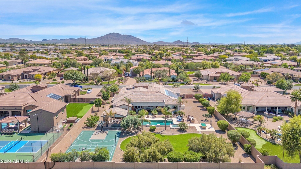 Back Yard Aerial Photo