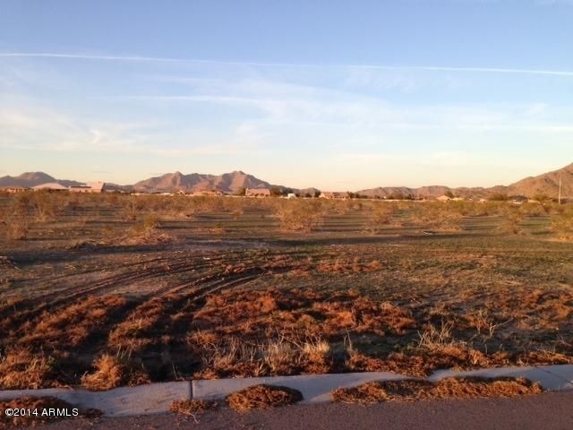 North view from property