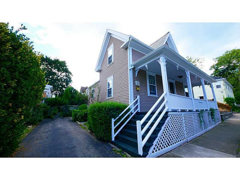 Exterior Front. Off Street Parking