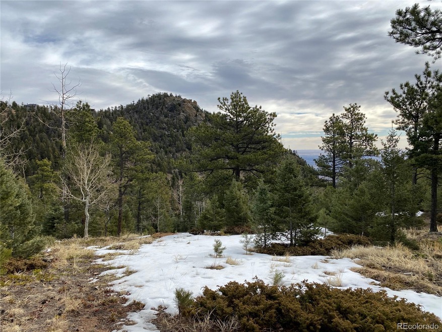 Build site looks at Sunrise Peak and Colorado Spri