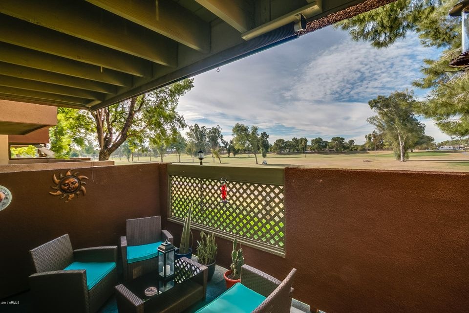 Patio with Golf Course View