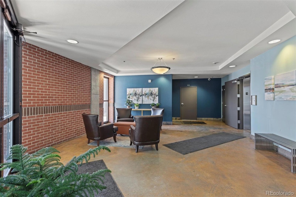Secured lobby entrance