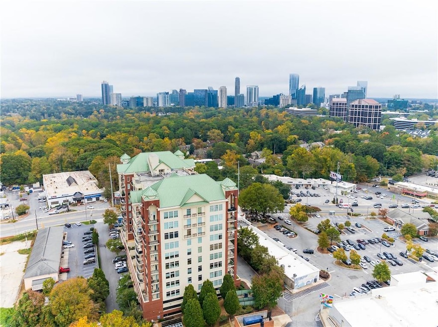Drone / aerial view featuring a view of city