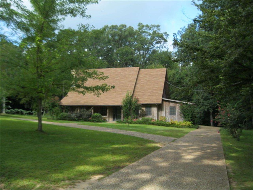 House located back off the road