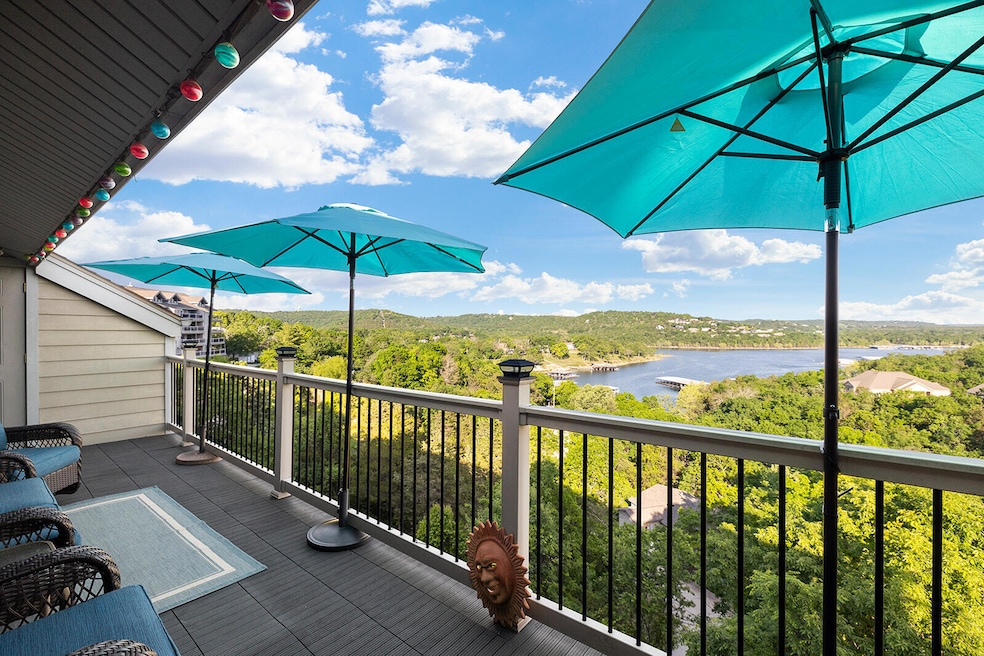 View from deck