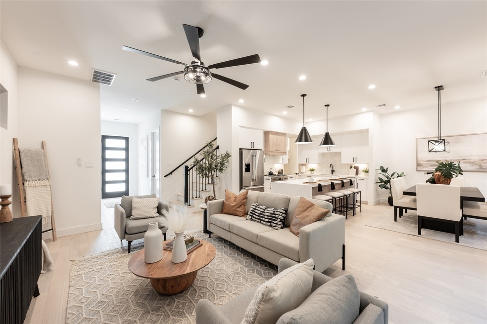 Designed for modern living, this open-concept spac