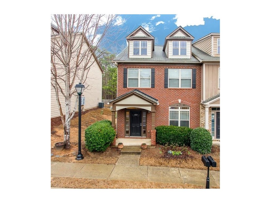 Move-In Ready! Brick Front End Unit Townhome!