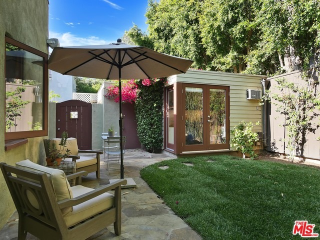 Grassy yard