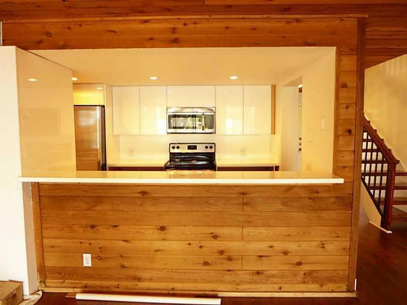Kitchen. Modern New White cabinets with Stainless