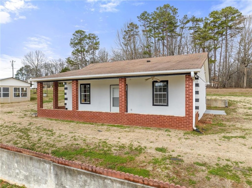 Large front porch