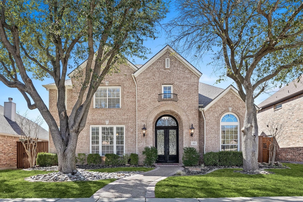 Traditional-style house featuring french doors, br