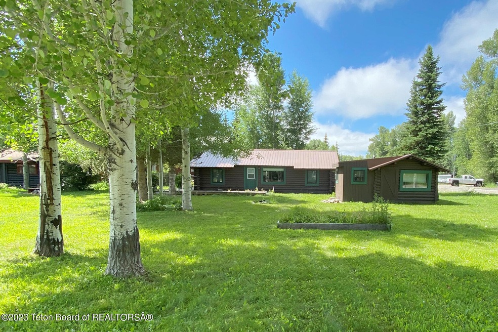 Exterior rear yard