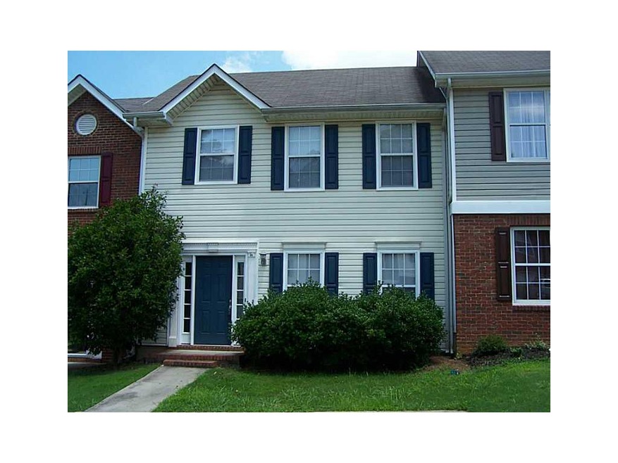 Exterior Front. Townhome in Westside Chase. 2 bedr
