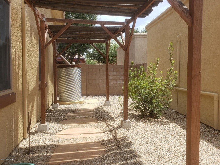 Back yard Cistern