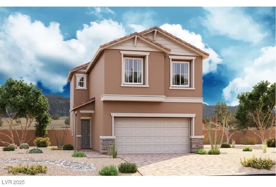 Alder Plan - Elevation B ~ Rendering ~