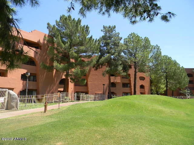 front of condo
