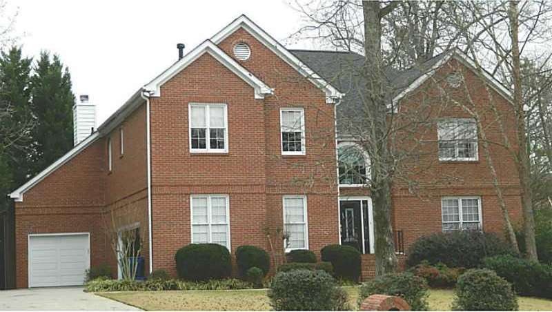 Exterior Front. 3 Sided Brick Exterior