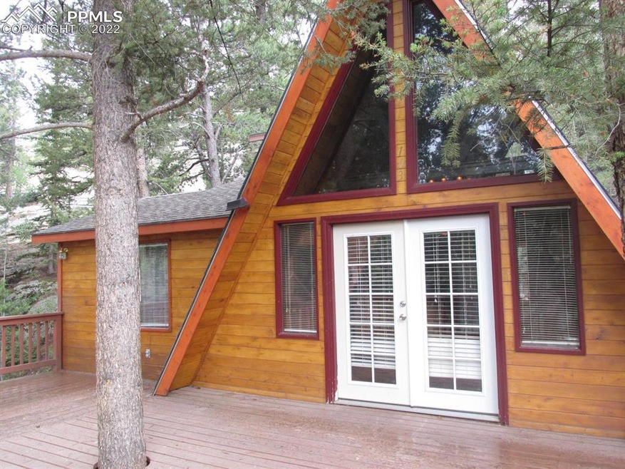 French doors greet you at the entrance.