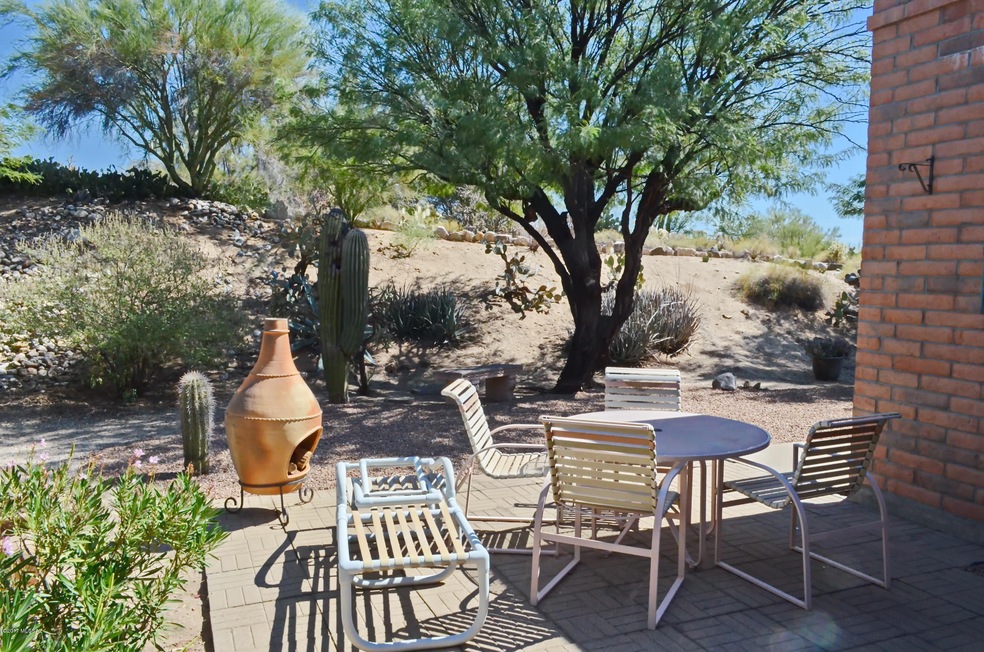 Private Back Patio