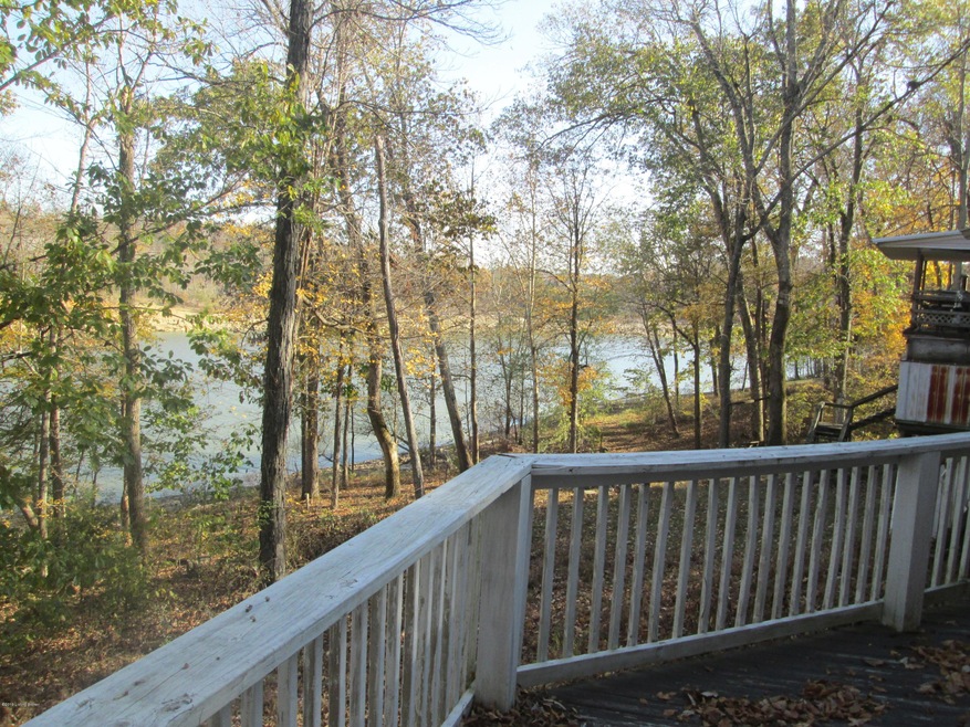 View from deck