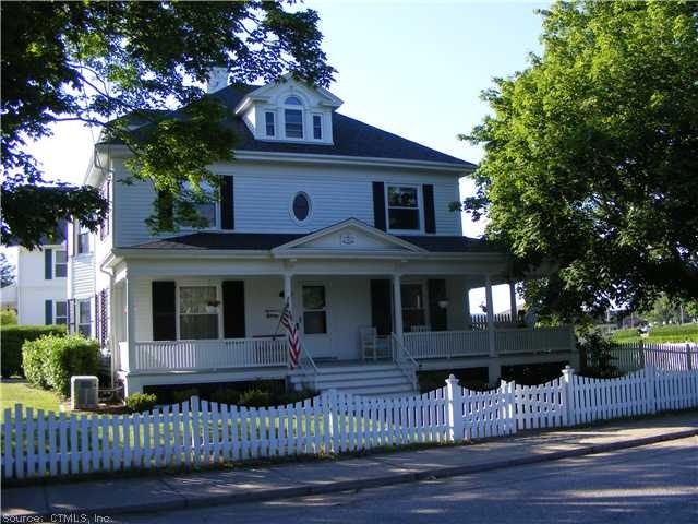 Exterior Front. Views of Mystic River