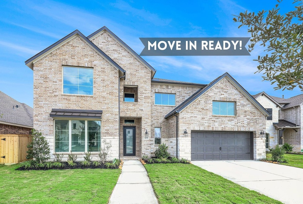 MOVE IN READY!! Westin Homes NEW Construction (Rowan V, Elevation F) Two story cul-de-sac lot. 5 bedrooms. 4.5 baths.