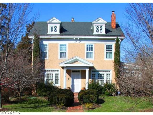 Exterior Front - Grande home on one of the most desirable streets in Ginter Park! Over a half acre lot.