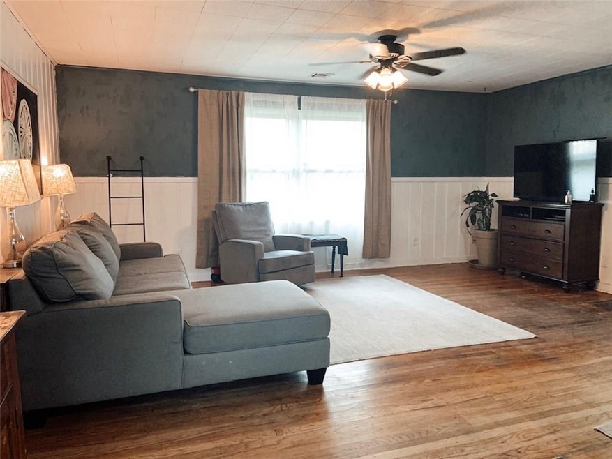 Original Hardwood floors and beautiful painted kno