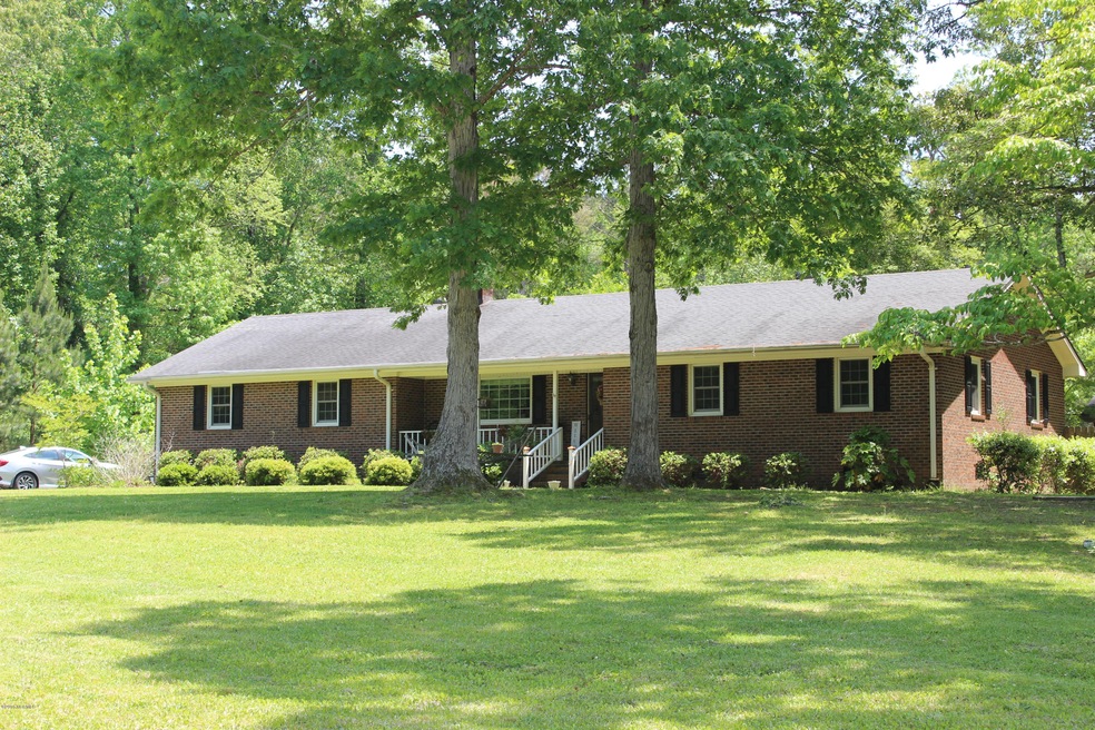 Cute brick home